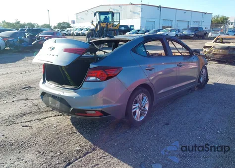 2019 Hyundai Elantra Sel из США, поврежденный, VIN KMHD84LF9KU750599